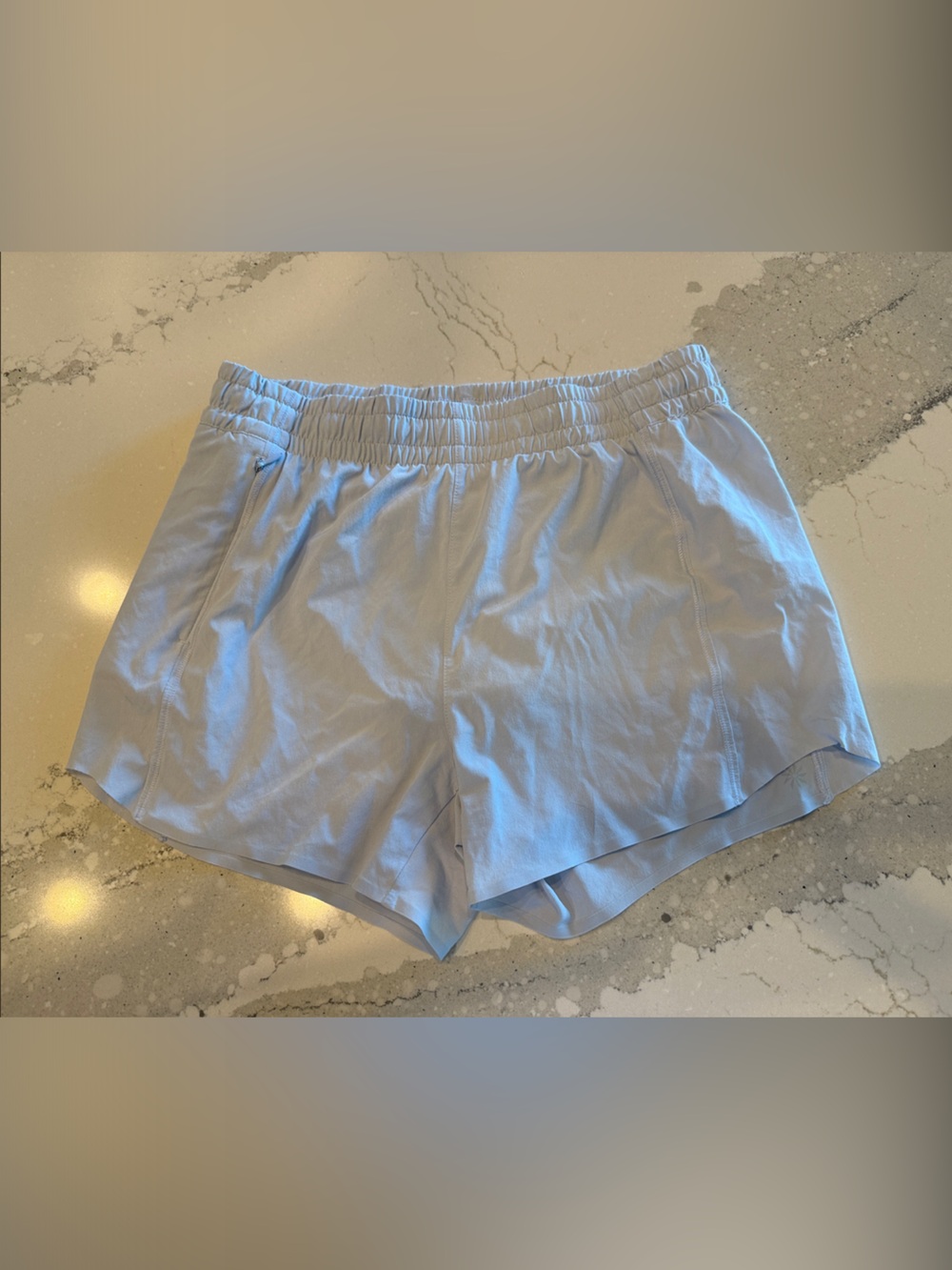 Athleta Pale Blue Girls' Athletic Shorts